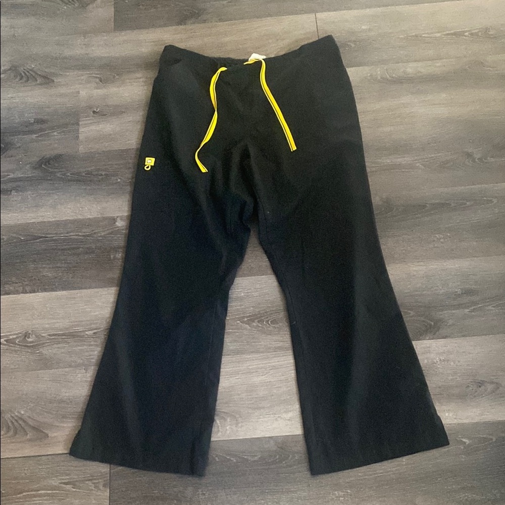 Wink Black Scrub Pants XL EUC